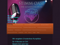 stimm-oase.de Webseite Vorschau