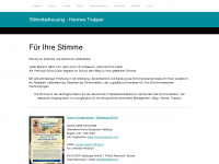 stimmbetreuung.at Webseite Vorschau