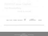 stitch-now.ch Webseite Vorschau