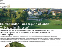 stjosef-susten.ch Webseite Vorschau