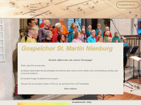 stmartin-gospel.de Webseite Vorschau
