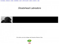 stoatshead.de Webseite Vorschau