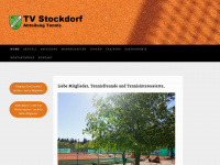 stockdorf-tennis.de Webseite Vorschau