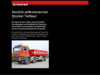 stocker-tiefbau.ch Webseite Vorschau