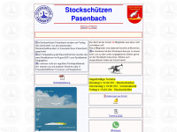 stockschuetzen-pasenbach.de Webseite Vorschau