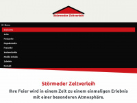 stoermeder-zeltverleih.de Webseite Vorschau