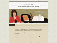 stoewenau-mann.de Webseite Vorschau