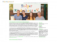 stolper-kinderhaus.de Webseite Vorschau