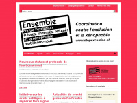 stopexclusion.ch Webseite Vorschau