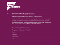 stopprassismus.ch Webseite Vorschau