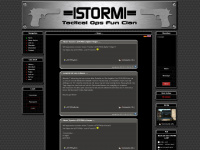 storm-clan.de Webseite Vorschau