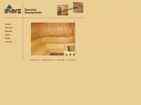 storz-saunabau.de Webseite Vorschau