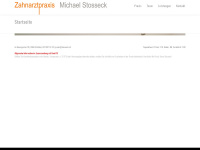 stosseck.ch Webseite Vorschau