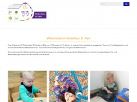 stpetri-kinderhaus.de Webseite Vorschau