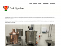 straettligenbier.ch Webseite Vorschau