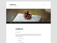 straffel.ch Webseite Vorschau