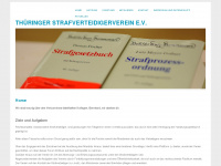 strafverteidiger-th.de Webseite Vorschau