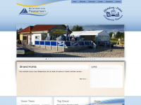 strand-holnis.de Webseite Vorschau