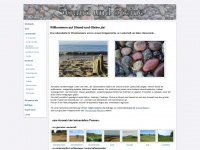 strand-und-steine.de Webseite Vorschau