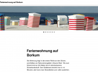 strandburg-borkum.de Webseite Vorschau