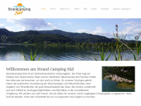 strandcampingbruecklersued.at Webseite Vorschau