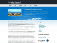 strandhaus-daenemark.de Webseite Vorschau