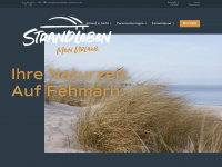 strandleben-fehmarn.de Webseite Vorschau