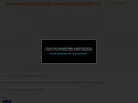 strassengenossenschaft.ch Webseite Vorschau
