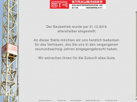 straubinger.ch Webseite Vorschau