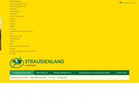 straussenland.at Webseite Vorschau