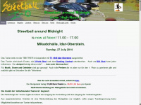 streetball-idar-oberstein.de Webseite Vorschau