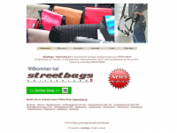 streetbags.ch Webseite Vorschau