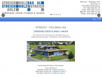streich-holzbau.ch Webseite Vorschau