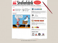 streifenfabrik.de Webseite Vorschau