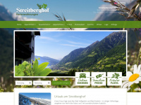 streitberghof.at Webseite Vorschau