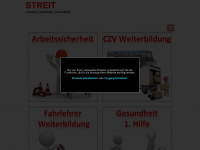 streitccc.ch Webseite Vorschau