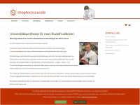 streptococcus.de Webseite Vorschau