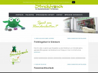 strickfrosch.de Webseite Vorschau