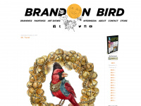 brandonbird.com Webseite Vorschau