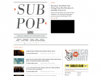 subpop.com Webseite Vorschau