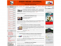 oder-neisse-journal.de Webseite Vorschau