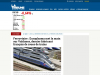 latribune.fr Webseite Vorschau