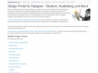 design-literatur.de Webseite Vorschau