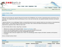 japanisch-netzwerk.de Webseite Vorschau