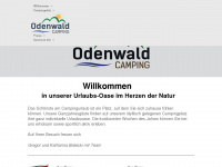 odenwald-camping.de Webseite Vorschau