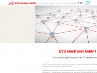 evs-electronic.de Webseite Vorschau
