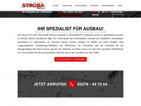 stroba-bau.de Webseite Vorschau