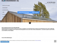 strohmeier-ag.ch Webseite Vorschau