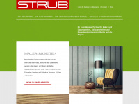 strub-malerei.ch Webseite Vorschau