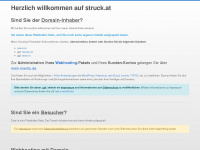 struck.at Webseite Vorschau